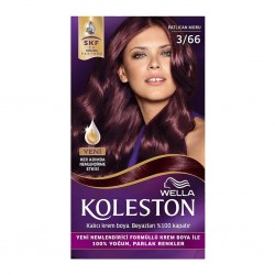 Koleston 3-66 Patlıcan Moru Tüp Saç Boyası