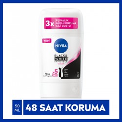 Nivea Black White Invisible Women Deostick 50 ml