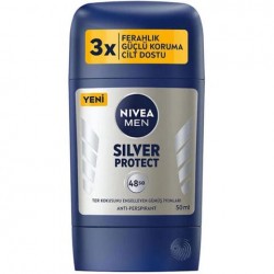 Nivea Men Silver Protect Erkek Stick Deodorant 50 ml
