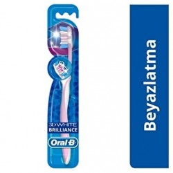 Oral-B 3D White Brilliance Beyazlatıcı Diş Fırçası Medium