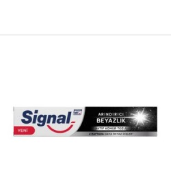 Signal Arındırıcı Beyazlık Aktif Kömür Tozlu 75 ml Diş Macunu