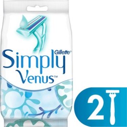 Gillette Simply Venus 2 Kullan-At 2'li Tıraş Bıçağı