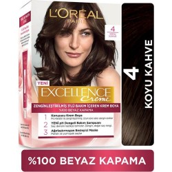 Loreal Paris Excellence Creme Kahve 4 Saç Boyası