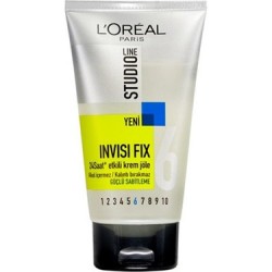 L'Oréal Paris Studio Line Invisifix 6 Numara Eriyen Tüp Jöle