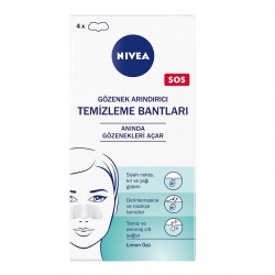 Nivea Gözenek Arındırıcı 4'lü Temizleme Bantları