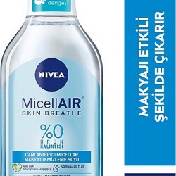 Nivea Micellar Makyaj Temizleme Suyu Normal Ciltler 400 ml