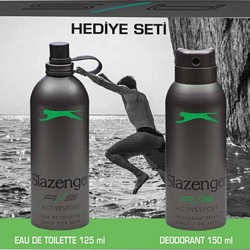 Slazenger Active Sport Yeşil EDT 125 ml Parfüm + 150 ml Deodorant Seti