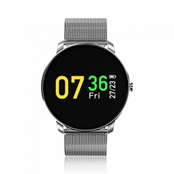 O Clock Sn 52 Silver Smartwatch