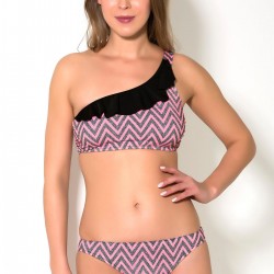 C&City 2859 Tek Omuz Bikini Takım Görsel