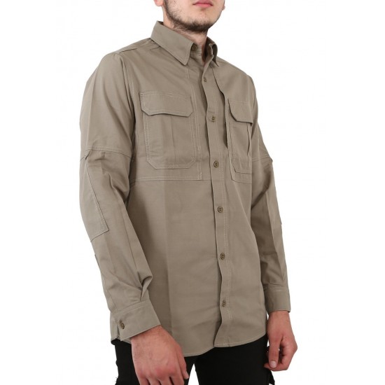 North Mountain Suya Dayanıklı Kışlık Tactical Gömlek Haki North Mountain Suya Dayanıklı Kışlık Tactical Gömlek Haki