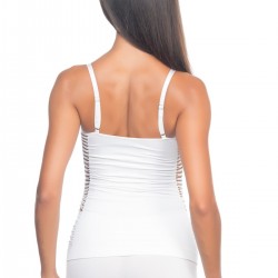 Emay 5037 Seamless Fantezi Atlet Beyaz