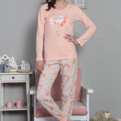 Vienetta Kadın Pijama Takım 8020766155 Açık Pembe