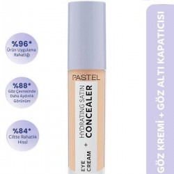 Pastel Eye Cream+Hydrating Satin Concealer- Kapatıcı 61