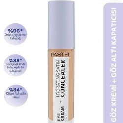 Pastel Eye Cream+Hydrating Satin Concealer- Kapatıcı 63