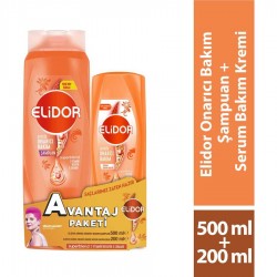 Elidor Anında Onarıcı Bakım Şampuan 500 ml + 200