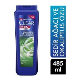 Clear Men Günlük Arınma ve Ferahlık Şampuan 485 ml