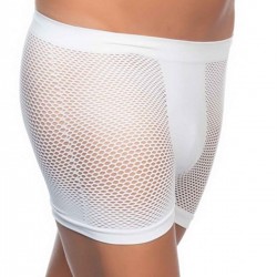 C&City C12106 Dikişsiz Fantezi Erkek Boxer Beyaz