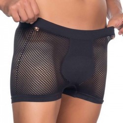 C&City C12106 Dikişsiz Fantezi Erkek Boxer Siyah