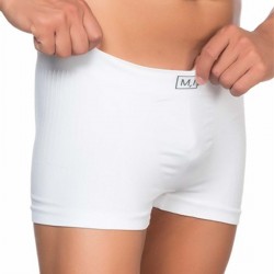 C&City C12102 Dikişsiz Erkek Boxer Beyaz