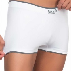 C&City C12103 Dikişsiz Erkek Boxer Beyaz