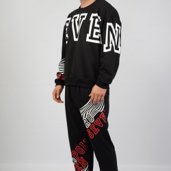 C&City Erkek Uzun Kol Pijama Takım 1052310000 Siyah