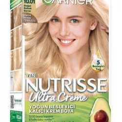 Garnier Nutrisse Ultra Creme Saç Boyası 10 01 Doğal Bebek Sarısı