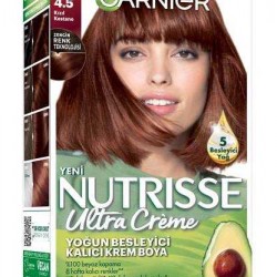 Garnier Nutrisse Ultra Creme Saç Boyası 4 5 Kızıl Kestane