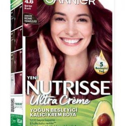 Garnier Nutrisse Ultra Creme Saç Boyası 4 6 Şarap Kızılı