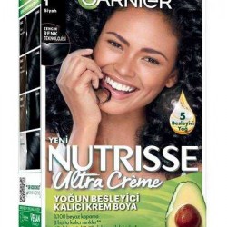 Garnier Nutrisse Ultra Creme Saç Boyası 1 Siyah