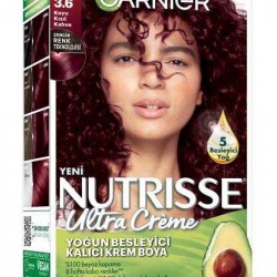 Garnier Nutrisse Ultra Creme Saç Boyası 3 6 Koyu Kızıl Kahve