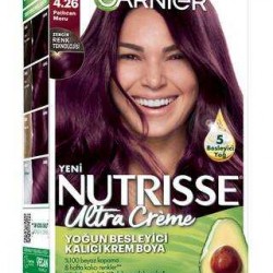Garnier Nutrisse Ultra Creme Saç Boyası 4 26 Patlıcan Moru