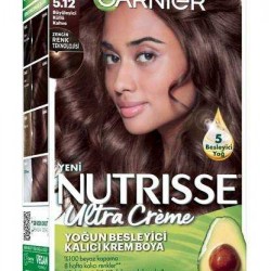Garnier Nutrisse Ultra Creme Saç Boyası 5 12 Büyüleyici Küllü Kahve