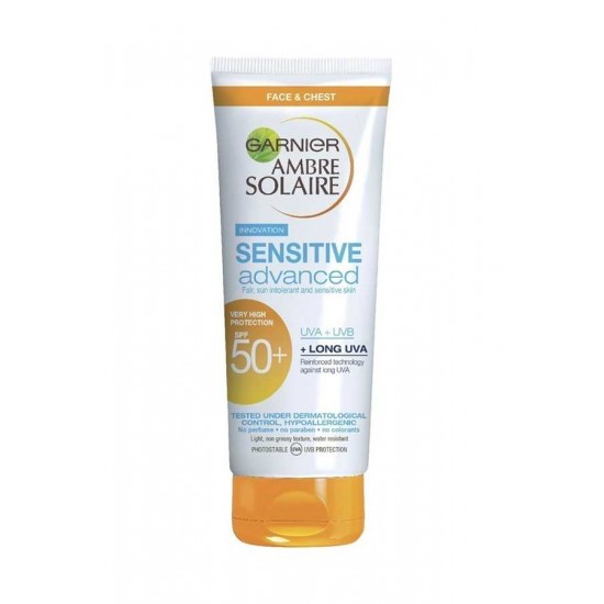 Garnier Ambre Solaire Sensitive Advanced Koruyucu Süt Gkf50+ 200 ml Garnier Ambre Solaire Sensitive Advanced Koruyucu Süt Gkf50+ 200 ml