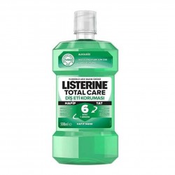 Listerine Total Care Hafif Tat Nane Diş Koruması Alkolsüz Ağız Bakım Suyu 500 ml