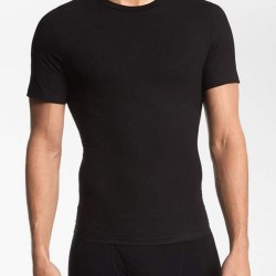 Camasircity 110 Erkek Likra T-Shirt Siyah