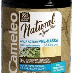Cameleo Natural Aqua Action Pre-Shampoo Mask 250 Ml With Chia Oil