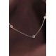 Çelik Gümüş Renk Zincir Çift Renkli Minimal Oval Tasarım Kolye Çelik Gümüş Renk Zincir Çift Renkli Minimal Oval Tasarım Kolye