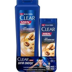 Clear Men Saç Dökülme Karşıtı Şampuan 485 ml + 180