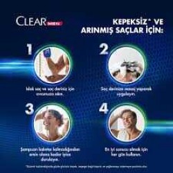 Clear Men Şampuan Cool Sport Menthol 485 ml + 180