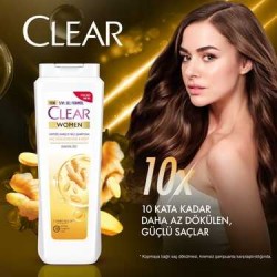 Clear Women Dökülme Karşıtı Şampuan 485 ml + 180