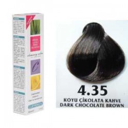 Clemency 4.35 Koyu Çikolata Kahve Tüp Saç Boyası
