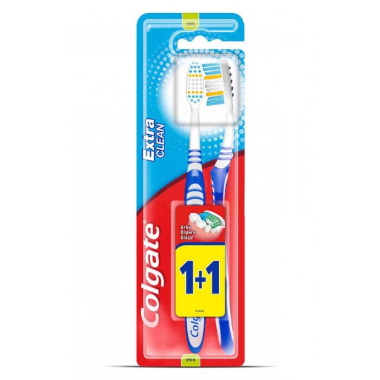 Colgate Extra Clean Orta 1+1 Diş Fırçası