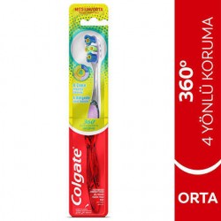 Colgate Fırça 360 4 Bölgede Etkin Medium