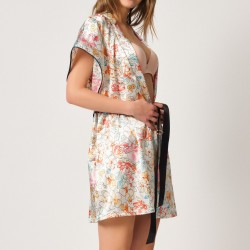 C&City Blume Eliza Kadın Sabahlık Ekru