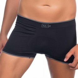 C&City C12103 Dikişsiz Erkek Boxer Siyah