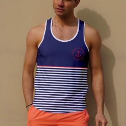 C&City Erkek Atlet Sıfır Kol Baskılı T-Shirt M-0343