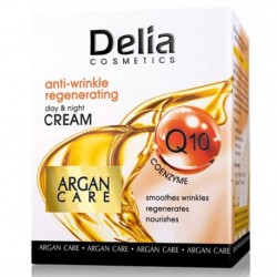 Delia Argan Care Anti-Wrinkle Coenzym Q10 50 ml Yaşlanma Karşıtı Krem