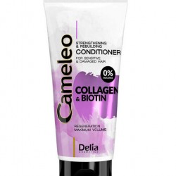 Delia Cosmetics Kolajen ve Biyotin içeren Güçlendirici Yeniden Yapılandırıcı Saç Kremi 200 ml