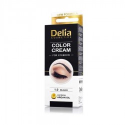 Delia Cream For Eyebrows 1 0 Black With Argan Oil