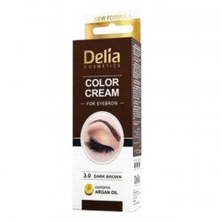 Delia Cream For Eyebrows 3 0 Dark Brown With Argan